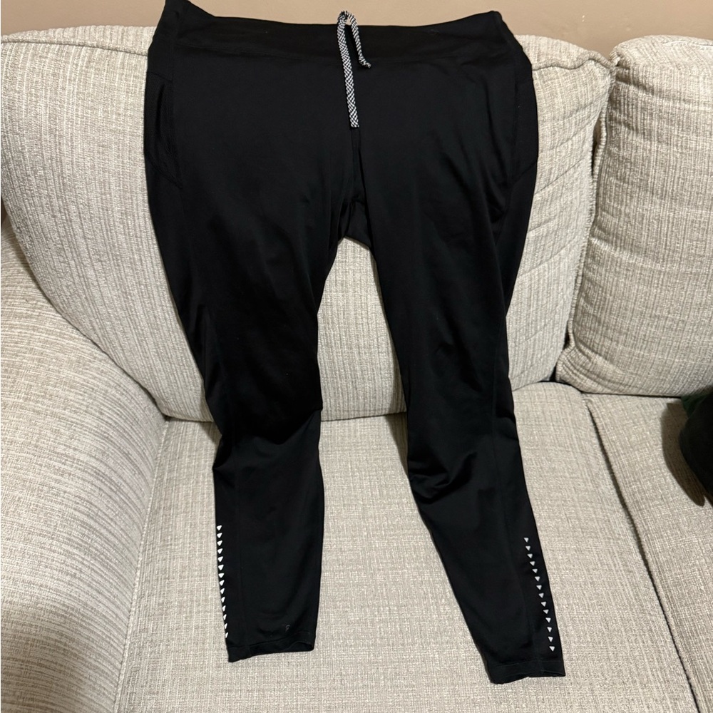 ⭐️H&M Black Leggings with White Accents